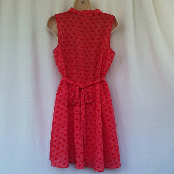 Cooperative dress Size S Orange pink flamingos - Picture 8 of 8